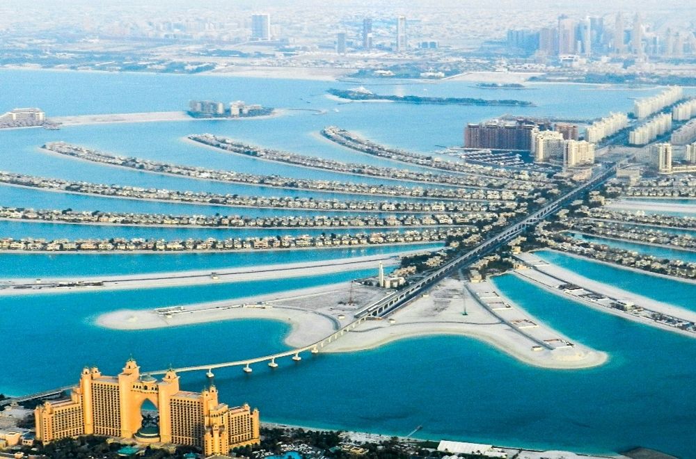Aerial View Of Dubai