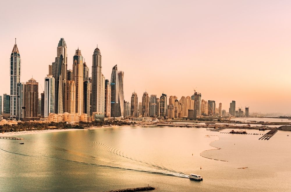 Dubai Cityscape Beachside