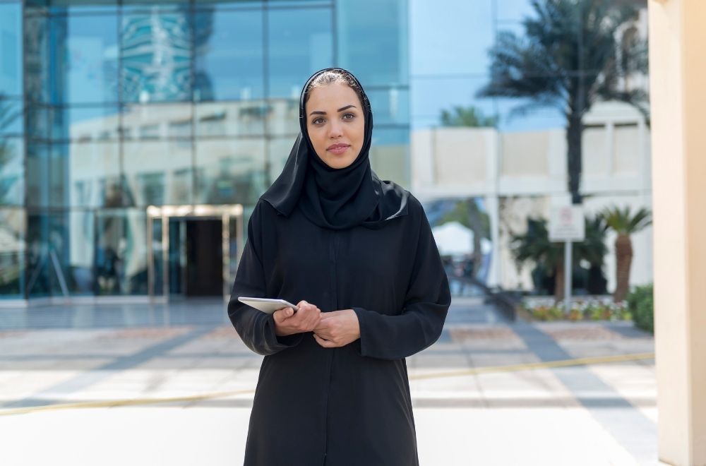 Woman In UAE
