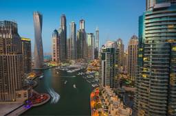 Aerial View Of The UAE