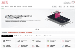 Screenshot of RERA Website, Where You Apply For A Trade Licence Renewal
