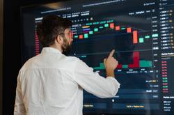 Man Working With Digital Trade