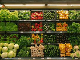 Stock image showing the cost of fresh produce in Dubai