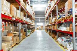Multiple product categories covered by a general trading licence in Dubai.