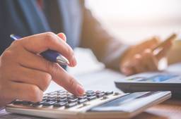 Stock Photo Tax With Calculator