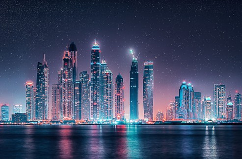Professional Photography of Dubai Cityscape