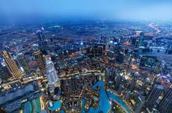 Aerial View Of Dubai