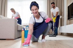 Employees In Cleaning Service As A Small Business