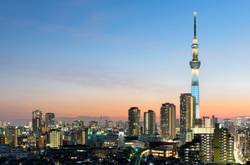 UAE Cityscape At Night
