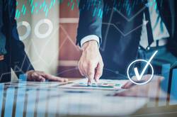 Accountant Working On Financial Risks Of Entrepreneurship