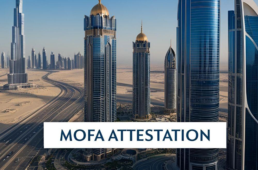 MOFA Attestation Cover Page